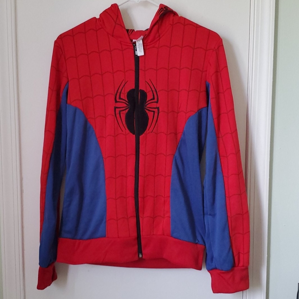 Marvel Spider-Man Hoodie Adult S/M